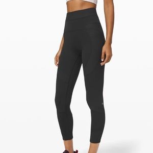 Lululemon - new ambition super high rise tight - size 10 - guc- 25”